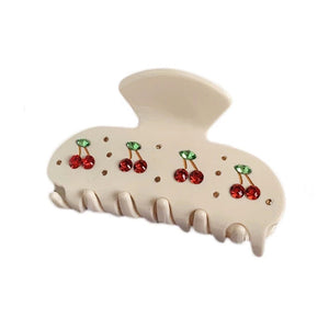 Cherry Hair Claw
