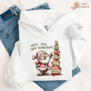 North Pole Yarn Department Hoodie