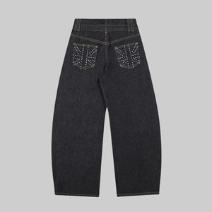 Rhinestone Detail Jeans