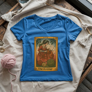 Knit Witch Lady V-neck