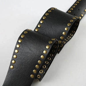 Studded Buckle Belt