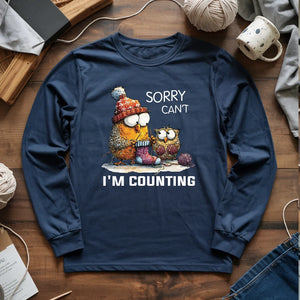 Sorry Cant Long Sleeve T-shirt