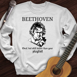 Beethoven Deaf Crewneck