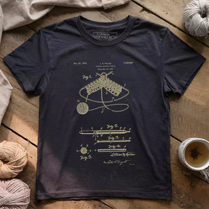 Vintage Knitting Pattern T-shirt
