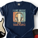 I Like Music More Than People T-Shirt