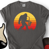 BigFoot Playing Sax T-Shirt