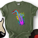 Graffiti Sax T-Shirt