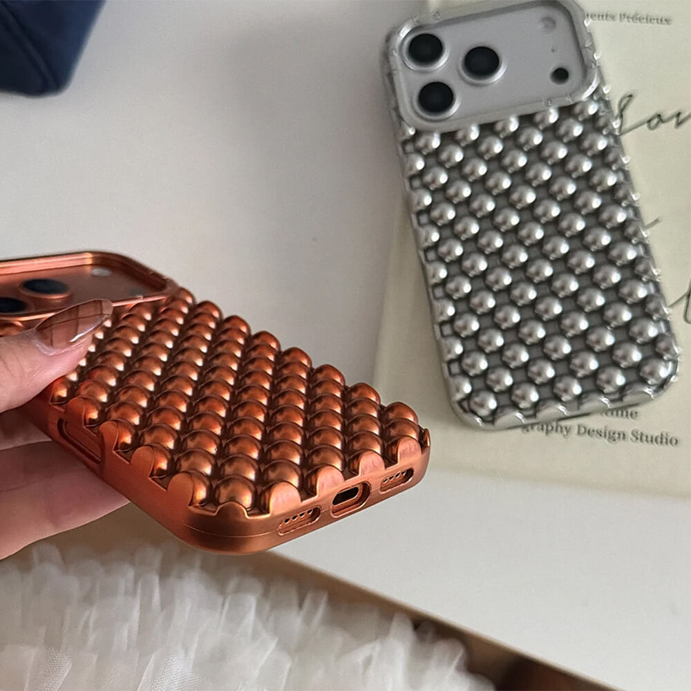 3D Bubble Aesthetic iPhone Case