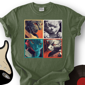 Cats With Guitars T-Shirt