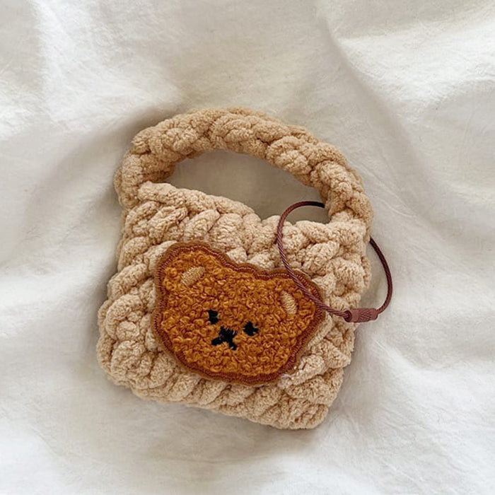 Bear Knitted AirPods Case
