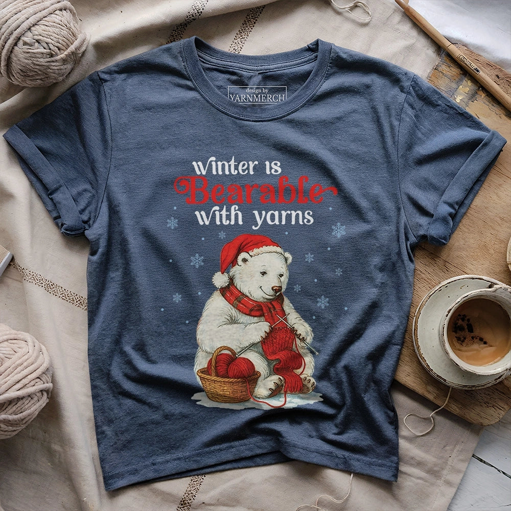 Bearable With Yarns T-shirt
