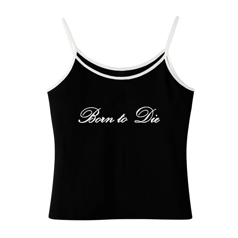 Born to Die Y2K Tank Top