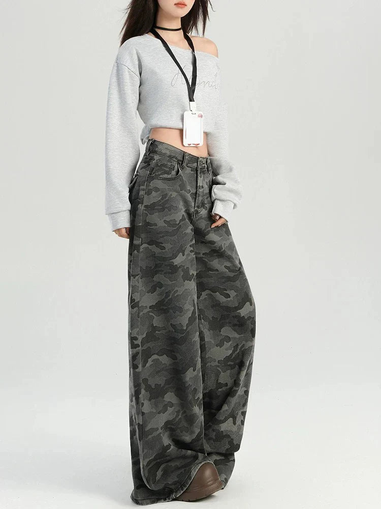 Camo Baggy Jeans