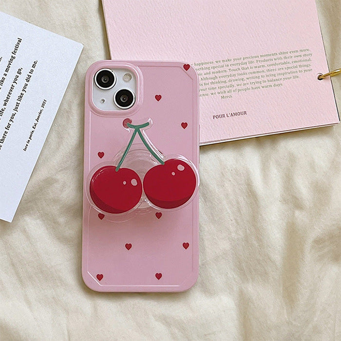 Cherry Heart iPhone Case