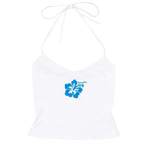 Coconut Girl Aesthetic Halter Top
