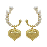 Coquette Aesthetic Mini Heart Earrings