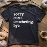 Crocheting. Bye T-shirt