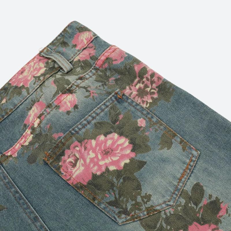 Floral Jeans