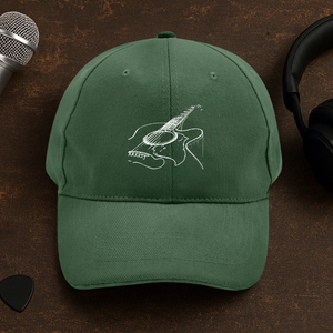 Guitar Sketch Cap