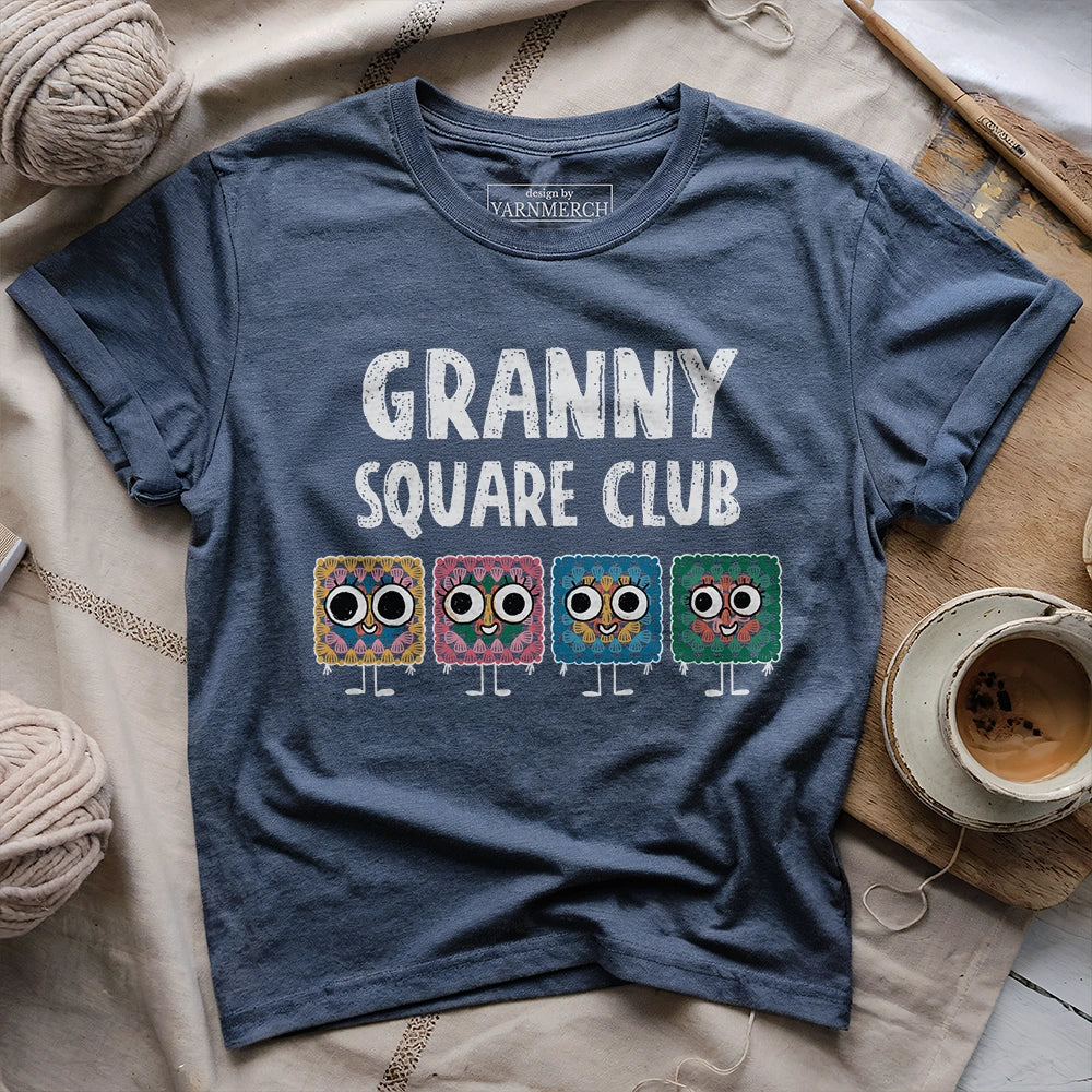 Granny Square Club T-shirt