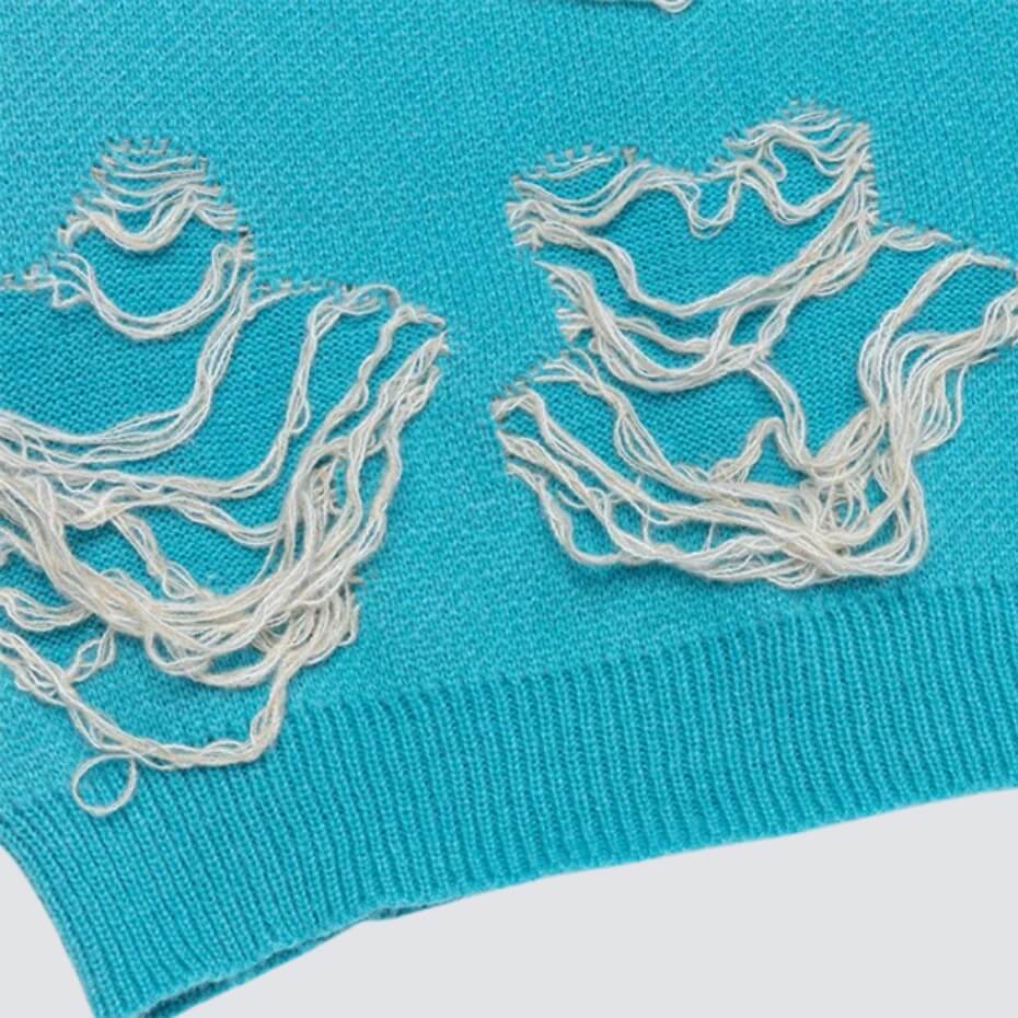 Grunge Distressed Sweater