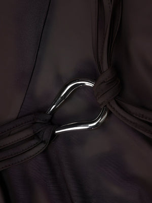 Grunge Off Shoulder Mini Dress