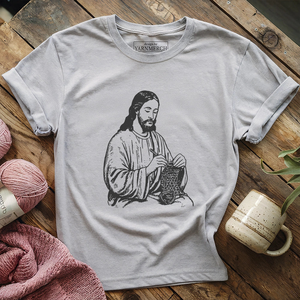 Jesus crochet T-shirt