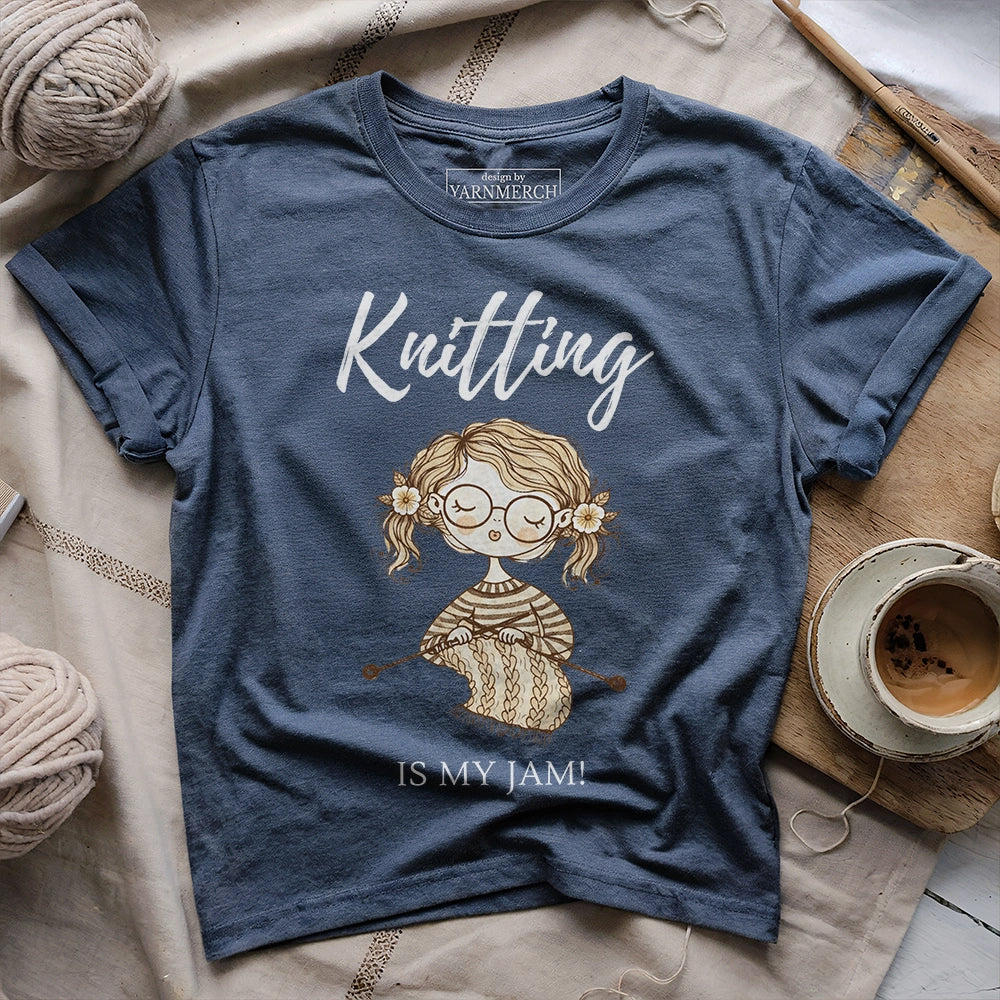 Knitting Is My Jam T-shirt