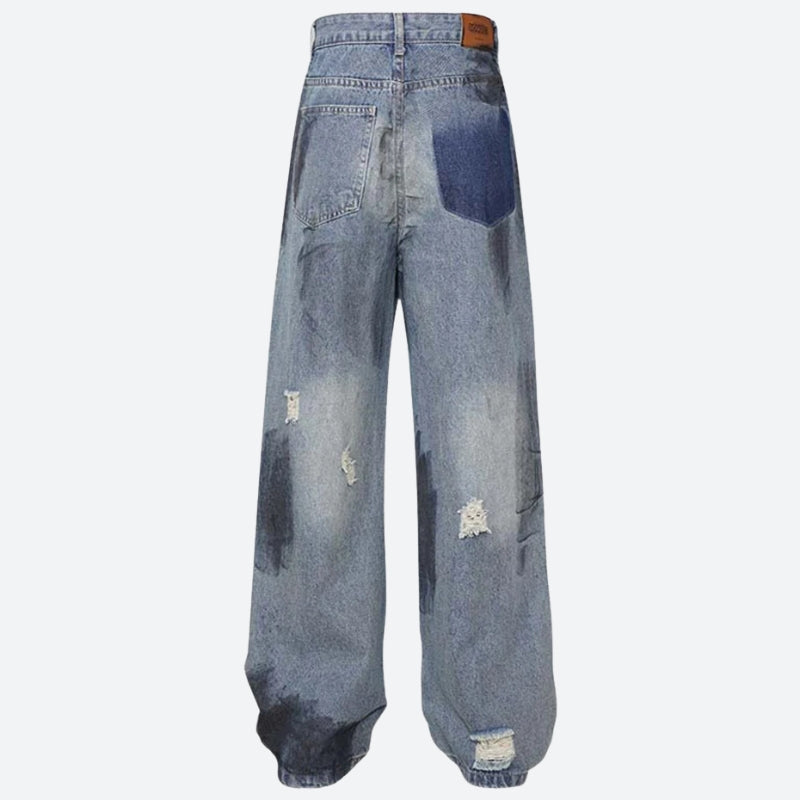 Ripped Denim Jeans
