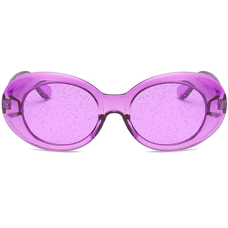 See Through Sparkle Sunglasses