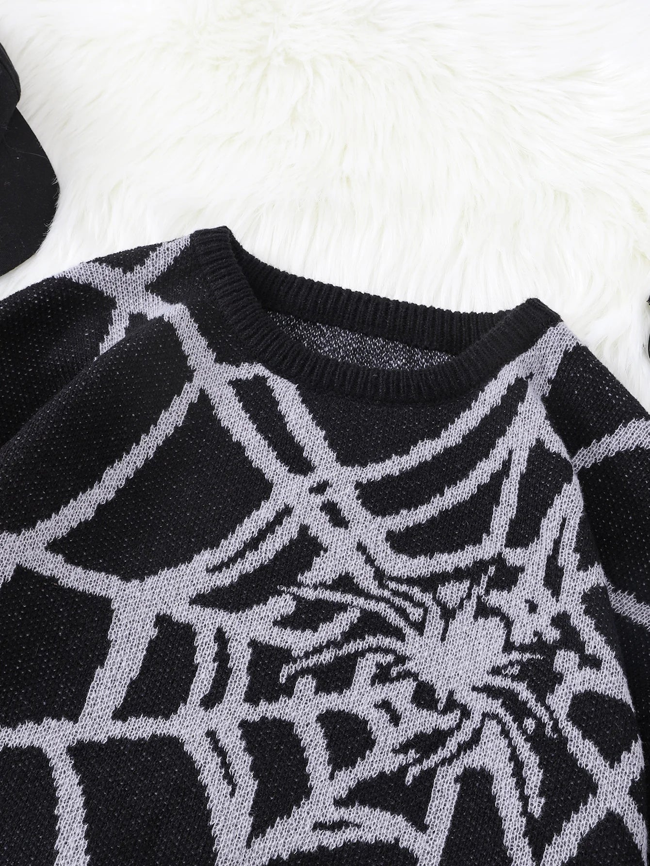 Spiderweb Pullover Sweater