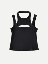 Sporty Asymmetric Tank Top