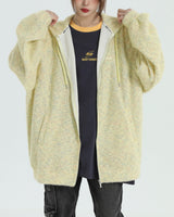 Casual Friday Knit Zip Hoodie