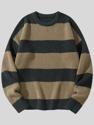 Striped Pullover Sweater