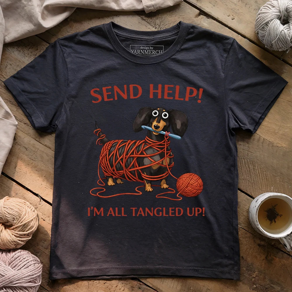 Tangled In Yarn T-shirt