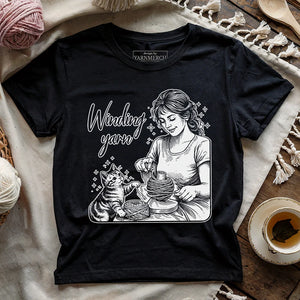 Winding Yarn T-shirt