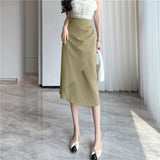 Wrap Midi Skirt