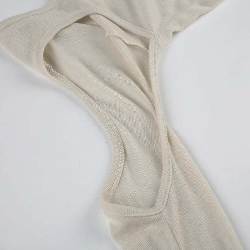 Y2K Cut Out Crop Top