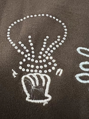 Y2K Dolphin Turtleneck Top