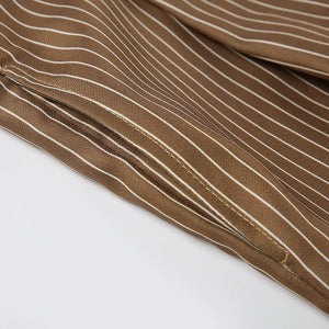 Y2K Pinstripe Baggy Pants