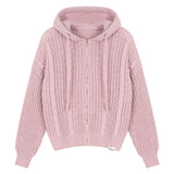 Candy Morning Loose Knit Hoodie