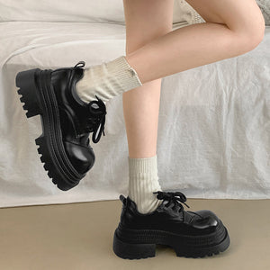 Teen Craft Platform Oxford Boots