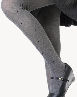 Madeleine Polka Dot Knit Tights
