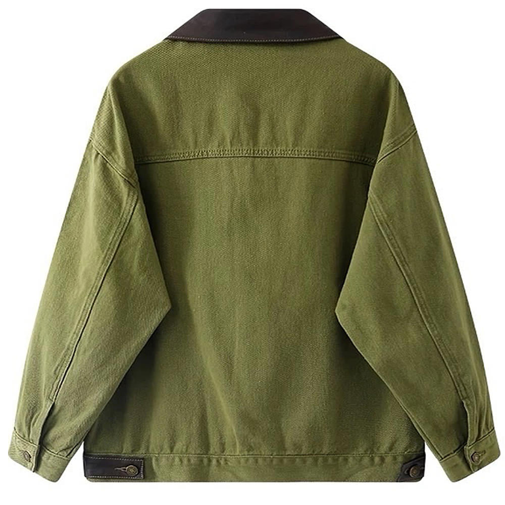 Fairycore Forest Embroidered Denim Jacket