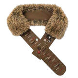 Wild West Fur Statement Belt