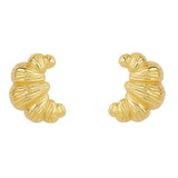 French Girl Croissant Earrings