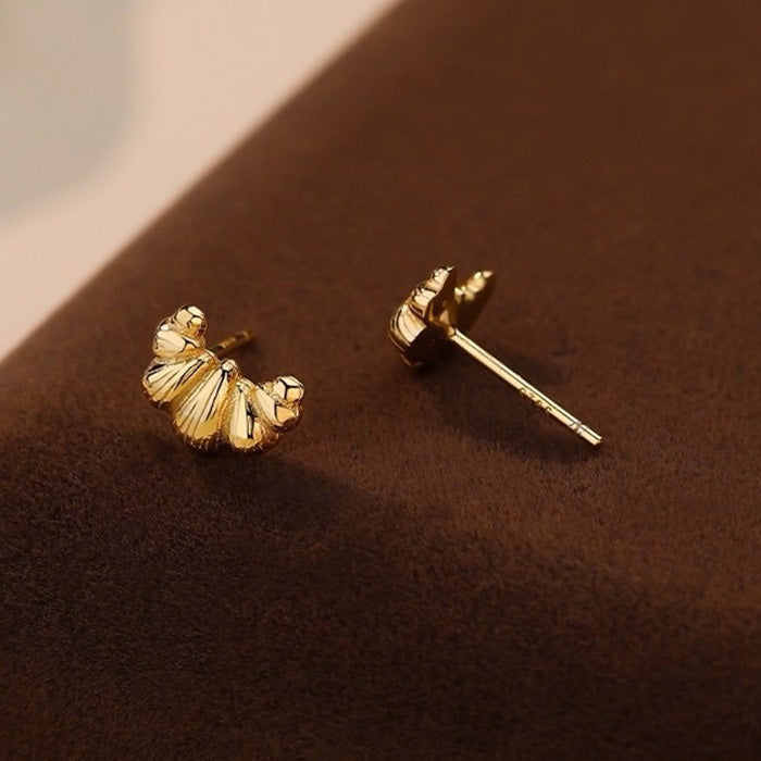 French Girl Croissant Earrings