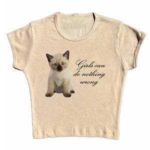 Girls Can Do Nothing Wrong Baby Tee