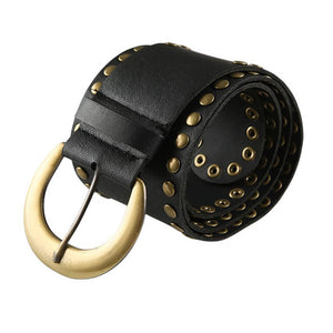 Grunge Double Rivet Belt