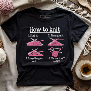 How To Knit T-shirt